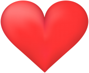 Clean Heart PNG Clip Art Image