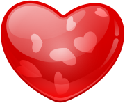 Heart With Hearts Png Clip Art Image
