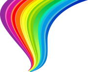 straight rainbow png