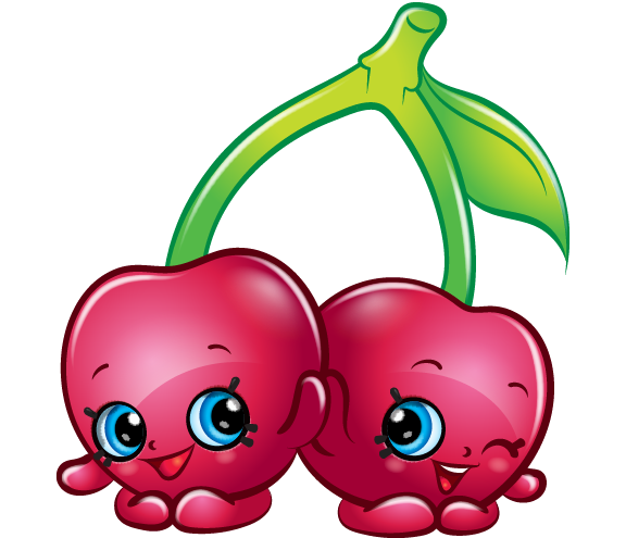 Cheeky cherries art official shopkins clipart free image