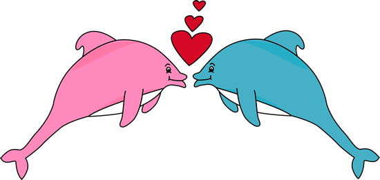 valentine s day dolphins clip art valentine s day dolphins image 0ZIpiD clipart