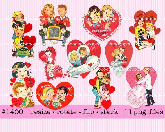 digital clipart instant download vintage valentine clip art car QLk1qJ clipart