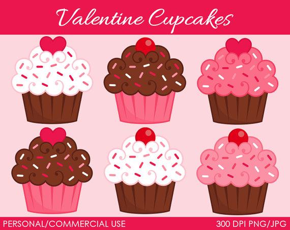 valentine s cupcakes 2 clipart digital clip art graphics for tDFYyc clipart