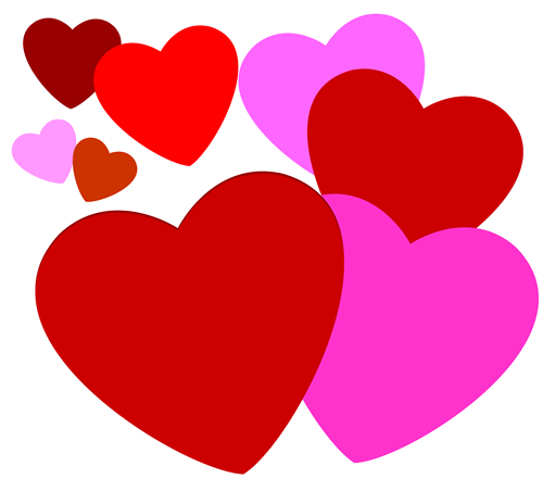 Valentine hearts clip art valentine week 6