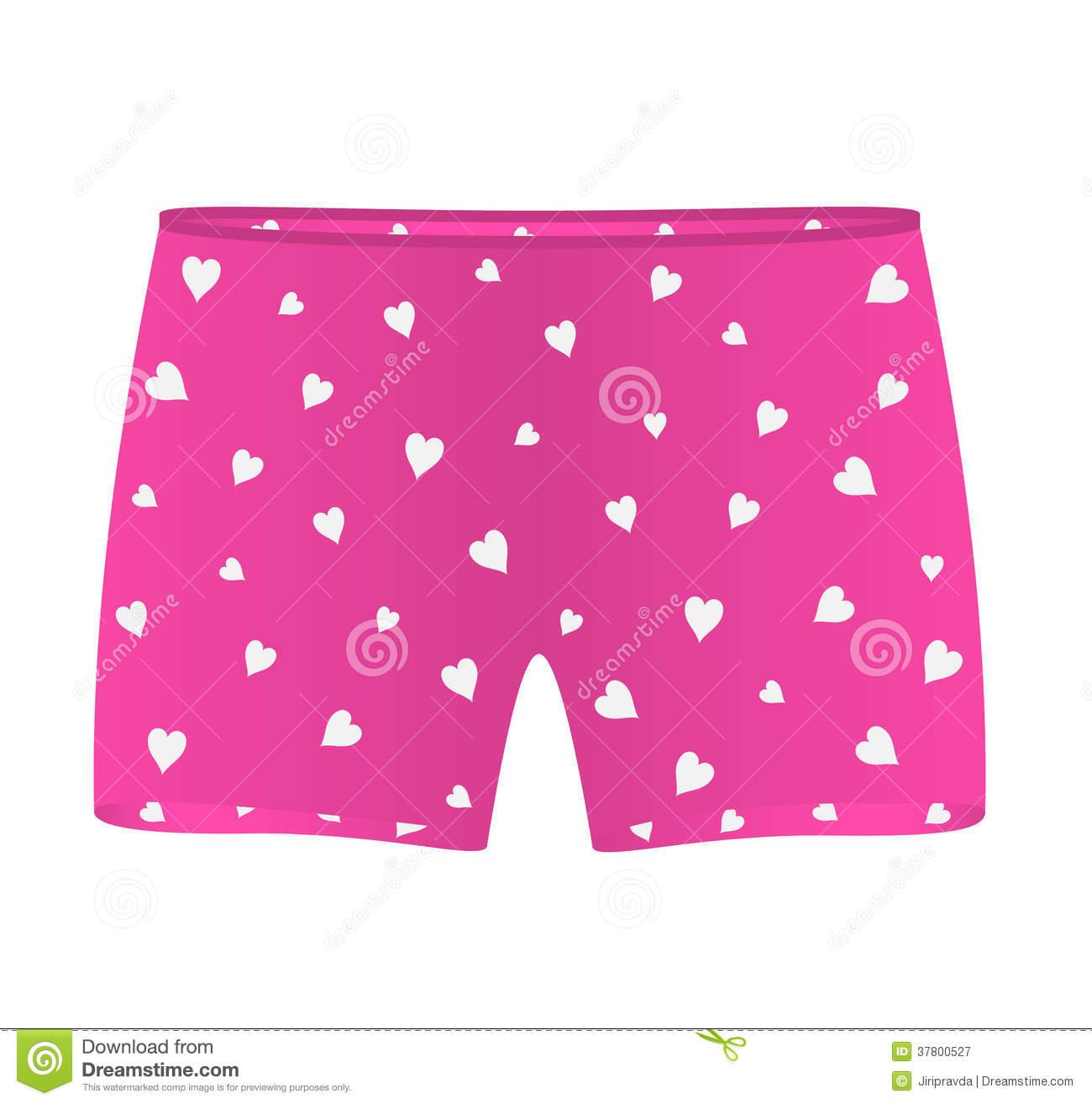mens boxer shorts with white hearts royalty free stock photography Nl8BSA clipart