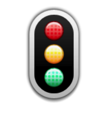 ios emoji vertical traffic light
