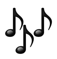 ios emoji multiple musical notes