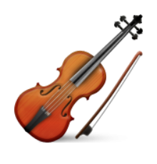 ios emoji violin