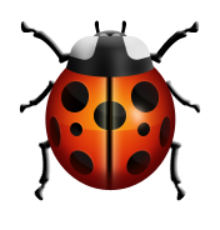 ios emoji lady beetle