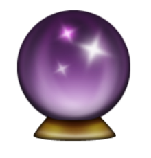 ios emoji crystal ball