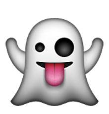ios emoji ghost