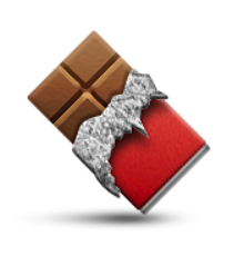 ios emoji chocolate bar