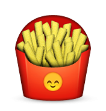 ios emoji french fries