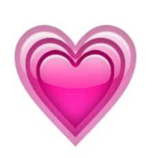 ios emoji growing heart