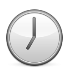 ios emoji clock face seven oclock