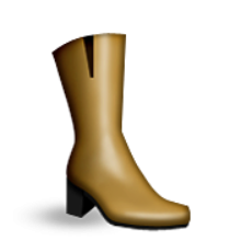ios emoji womans boots