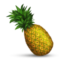 ios emoji pineapple