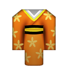 ios emoji kimono