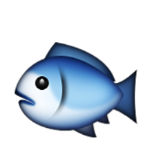 ios emoji fish