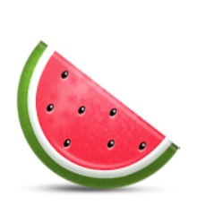 ios emoji watermelon