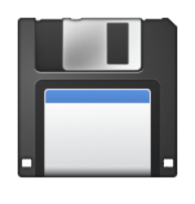ios emoji floppy disk