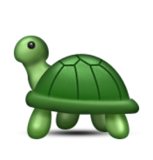 ios emoji turtle