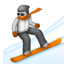 ios emoji snowboarder