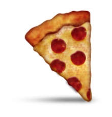 ios emoji slice of pizza