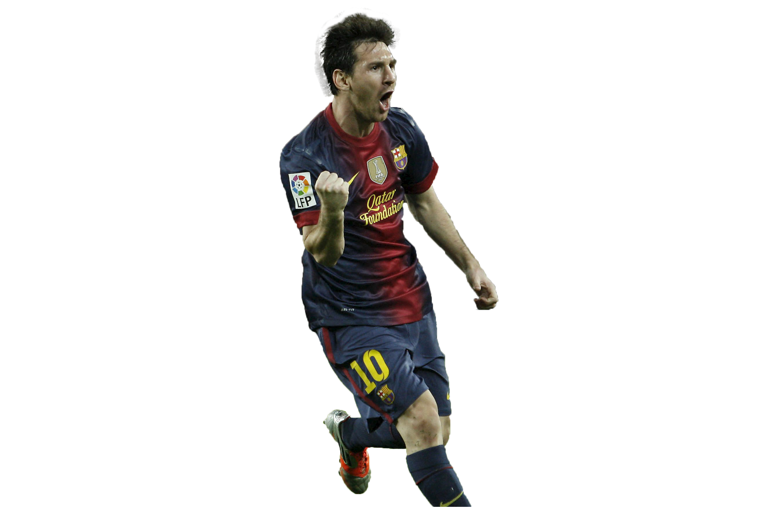 Lionel Messi PNG HD Goal Barca