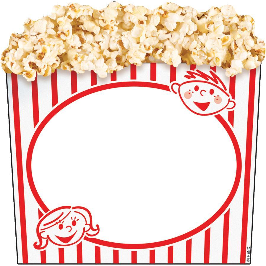 popcorn border writing paper