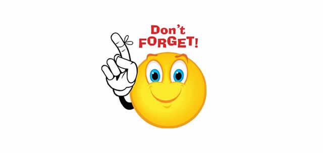 Image result for reminder clipart