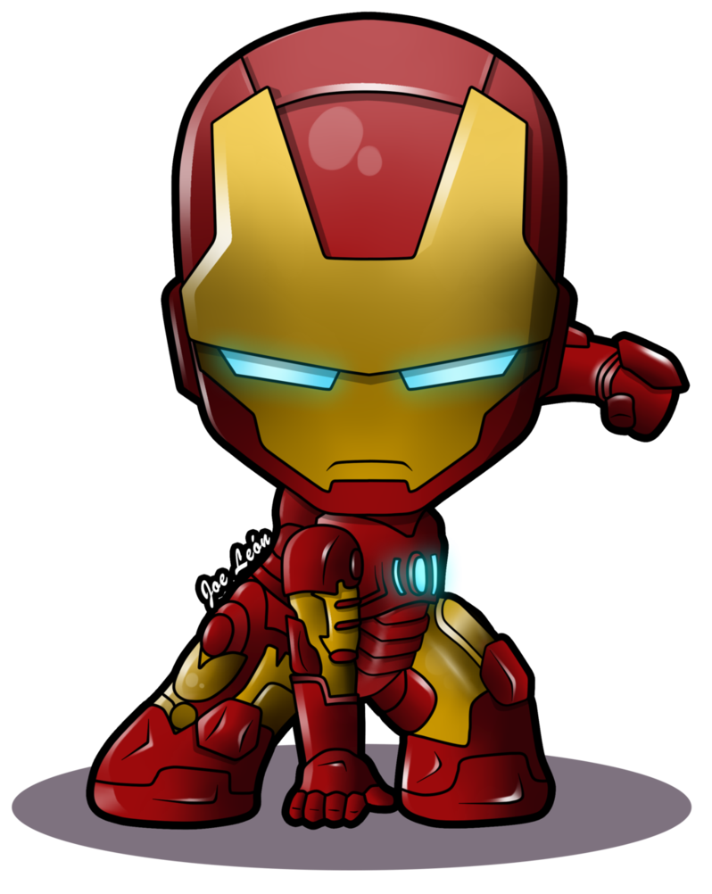 Cartoon Iron Man Clipart