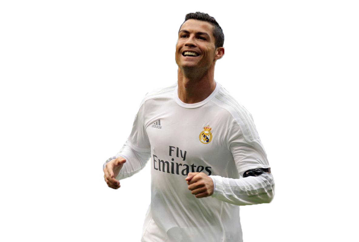 Ronaldo Happy After A Goal Hala Madrid Png