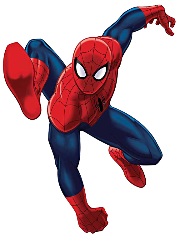 spiderman clip art jump png image