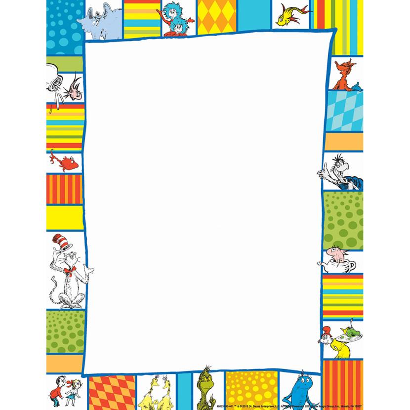 dr seuss clip art border