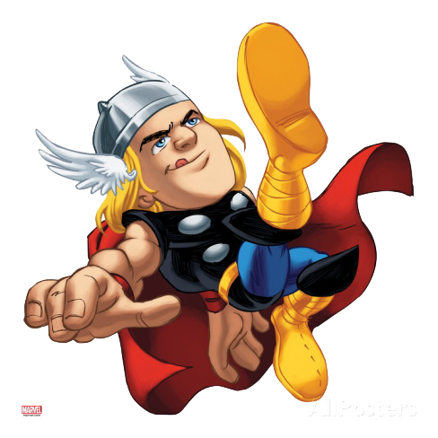 cool thor clipart marvel