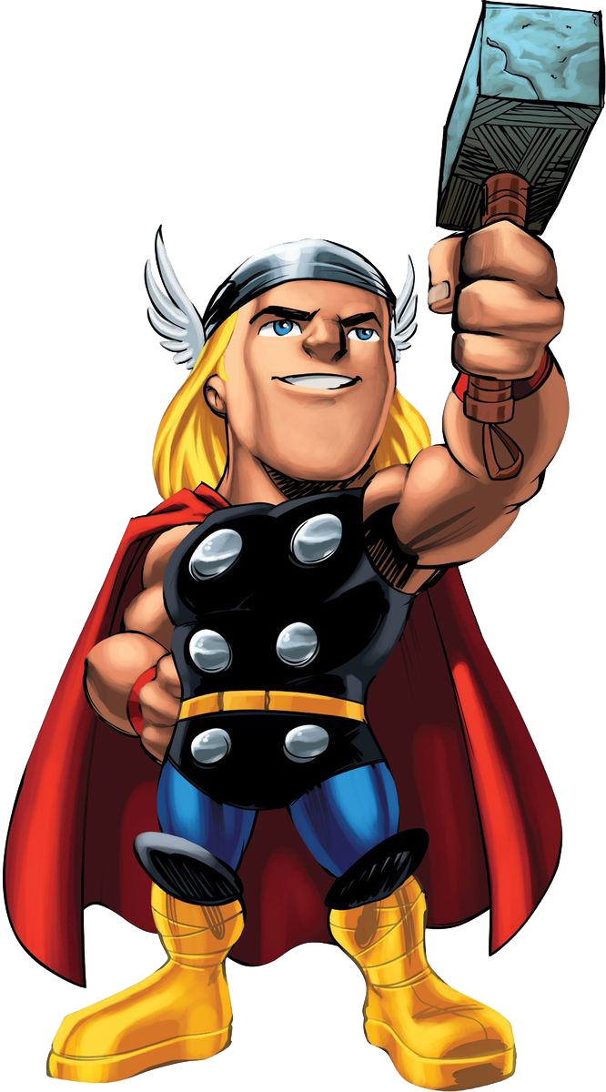 Kid Png Transparent Thor Super Hero Clipart Squad Mar - vrogue.co