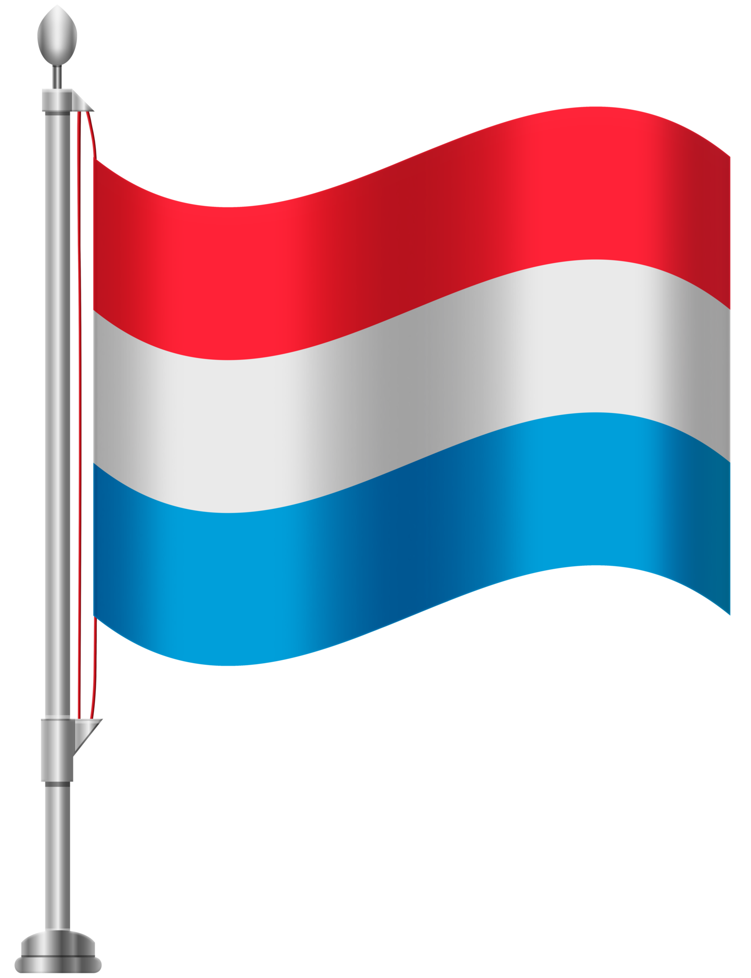 Luxembourg Flag PNG Clip Art