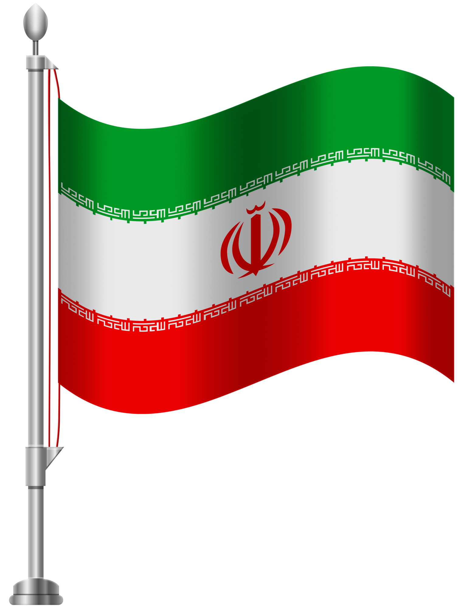 Iran Flag PNG Clip Art