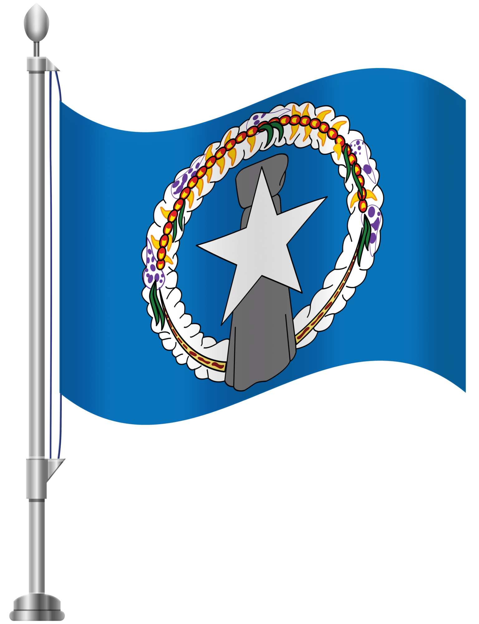 Northern Mariana Islands Flag PNG Clip Art