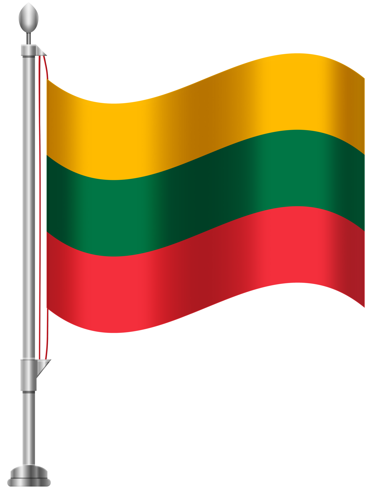 Lithuania Flag PNG Clip Art