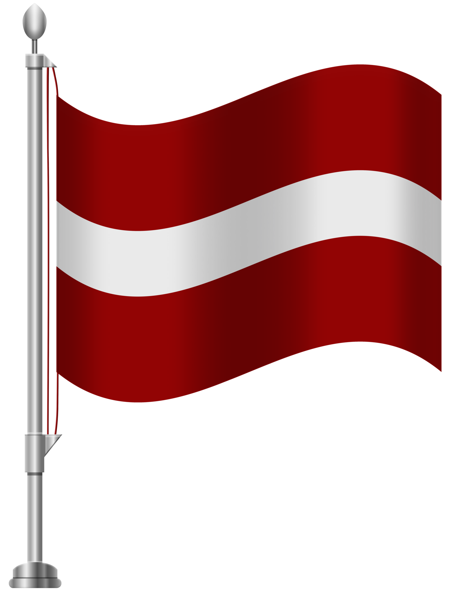 Latvia Flag PNG Clip Art