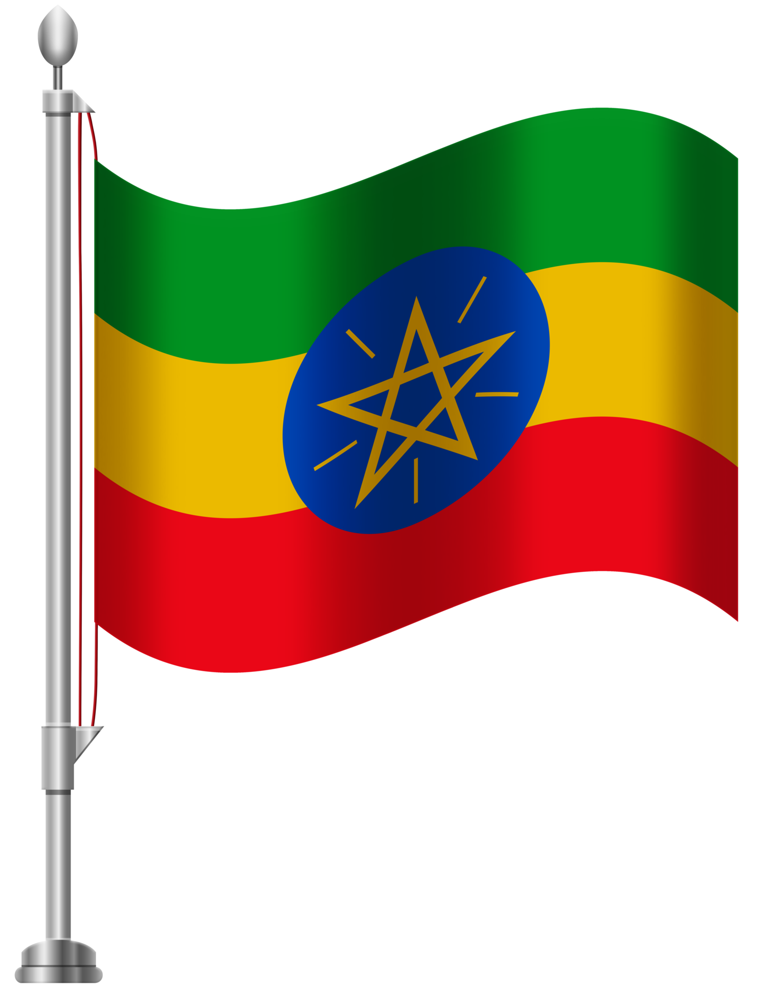 Ethiopia Flag PNG Clip Art
