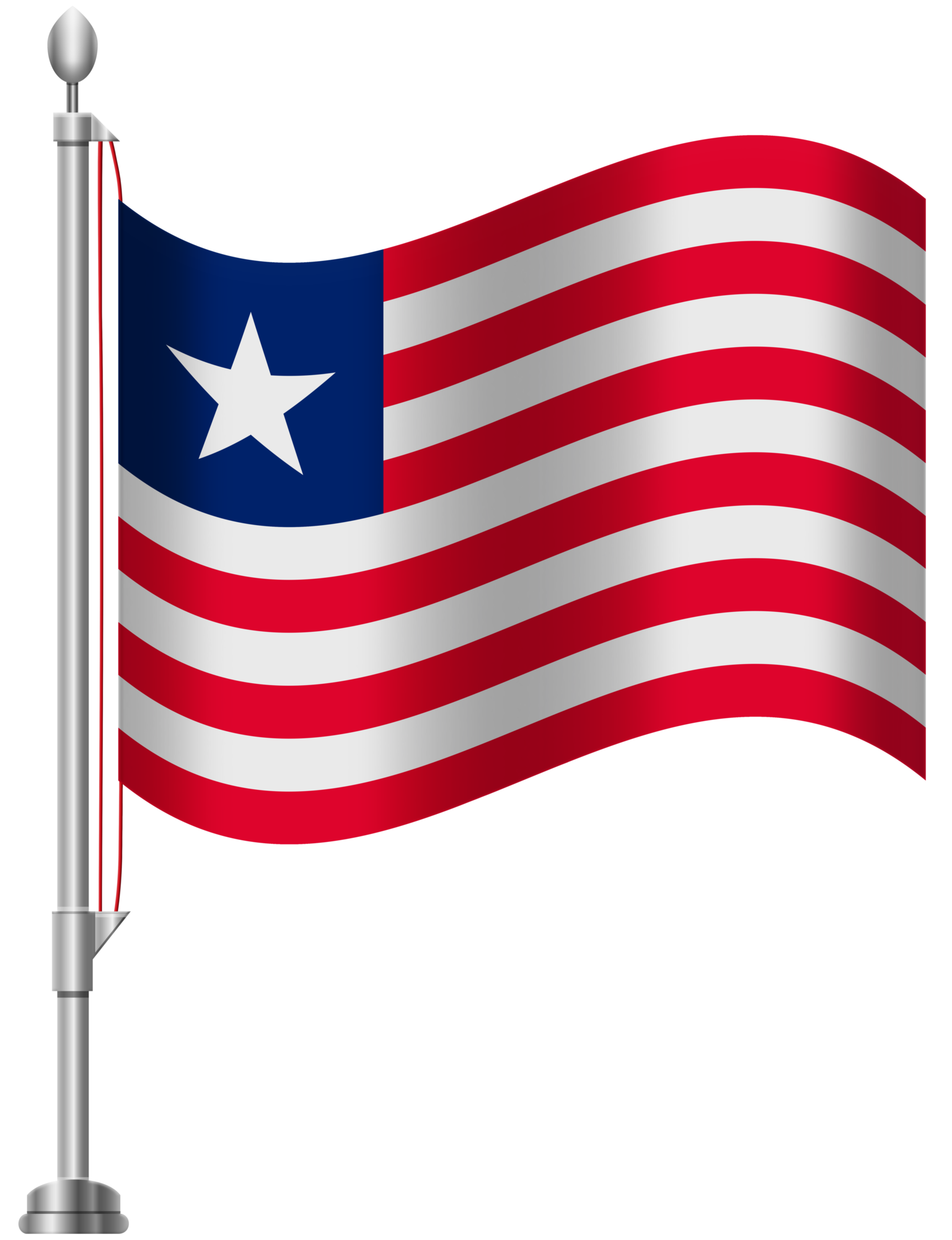 Liberia Flag PNG Clip Art