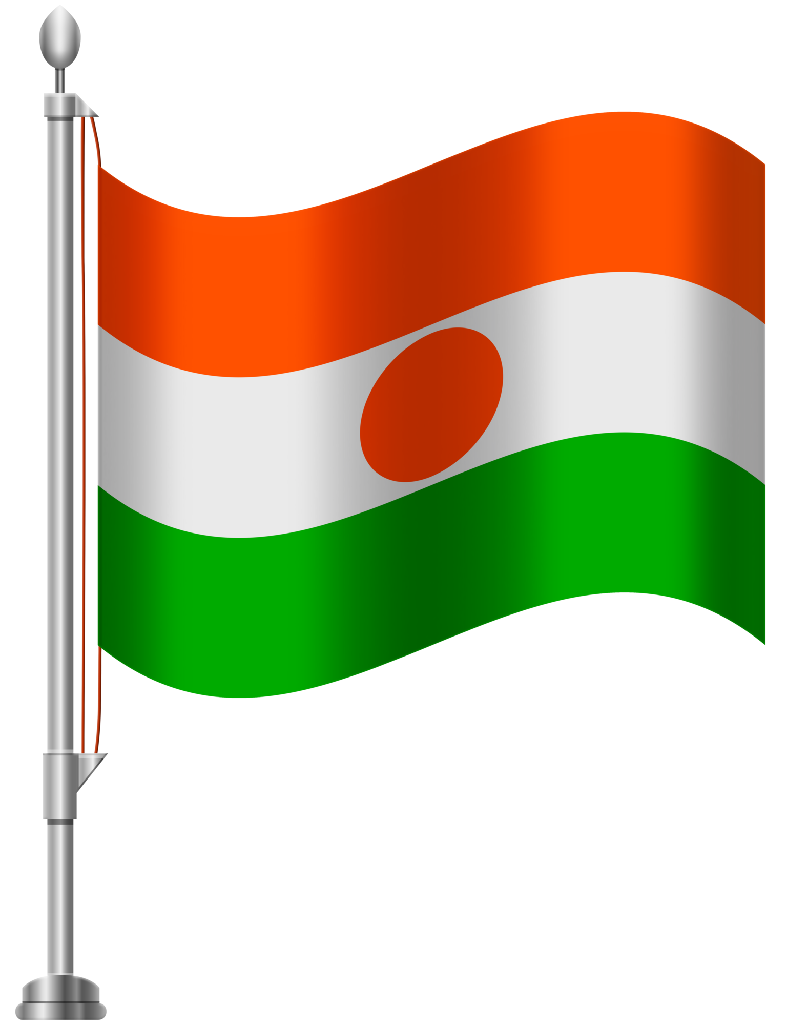 Niger Flag PNG Clip Art