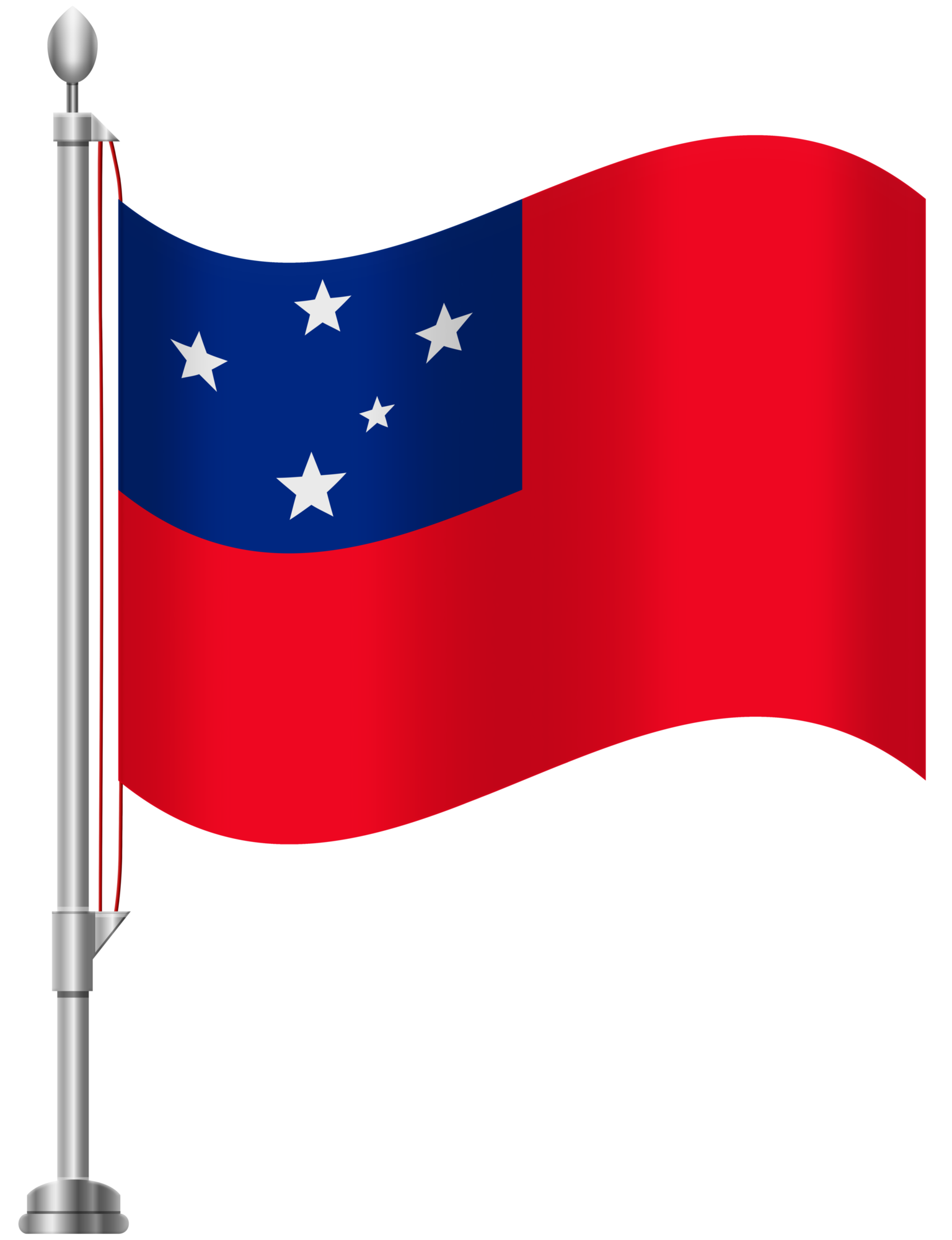 Samoa Flag PNG Clip Art