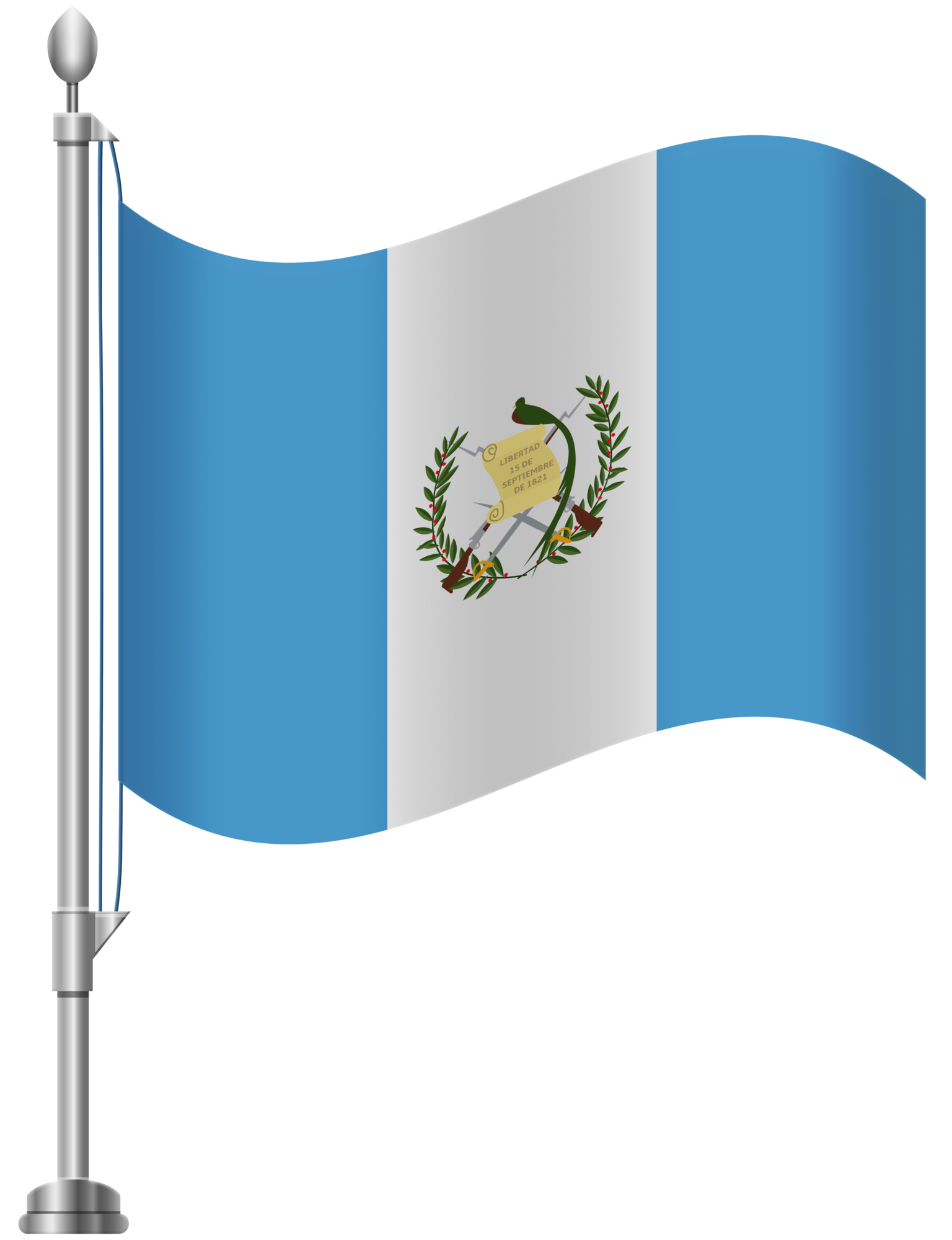 Guatemala Flag PNG Clip Art