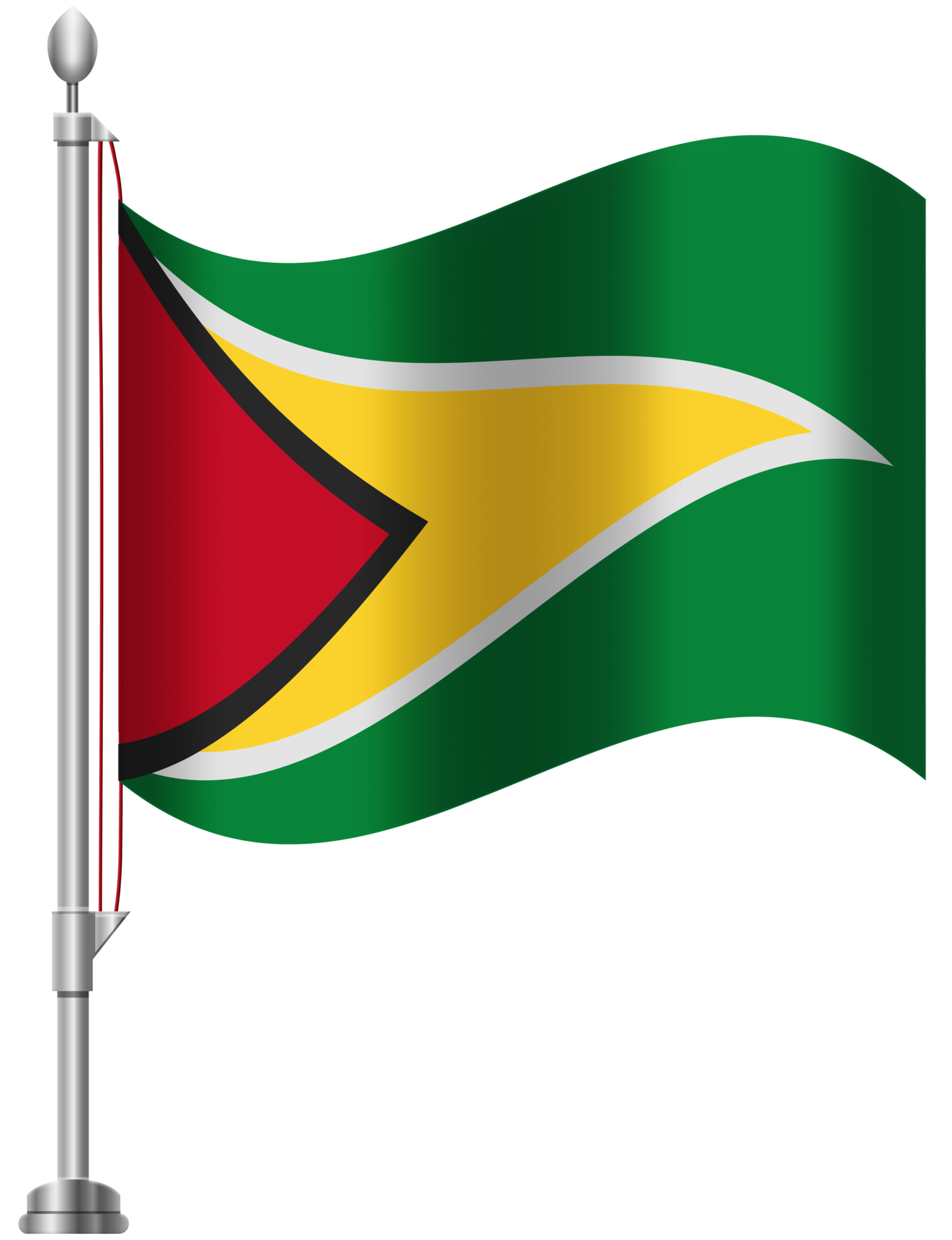 What Does The Red On The Guyana Flag Mean