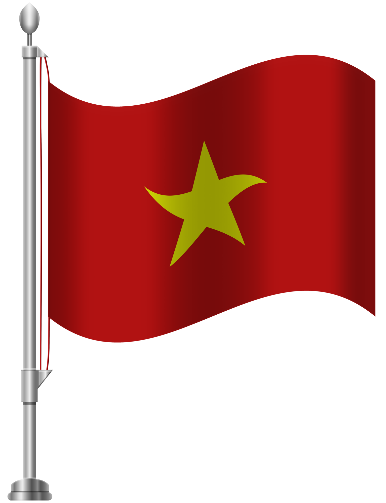 Vietnam Flag PNG Clip Art