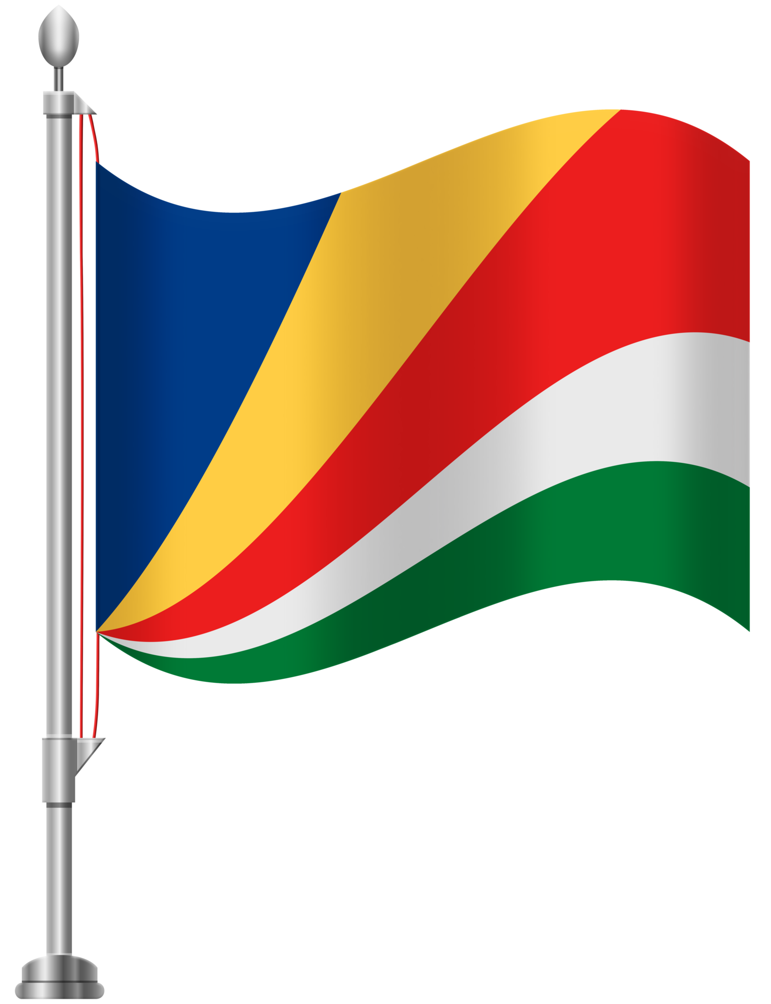 Seychelles Flag PNG Clip Art